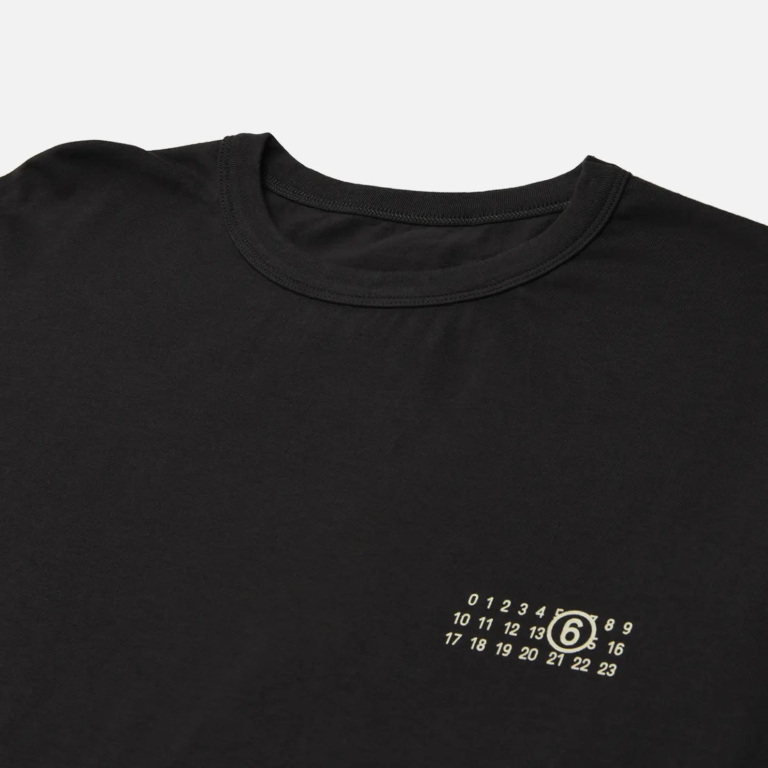 Maison Margiela MM6 Мужская футболка Signature Numbers