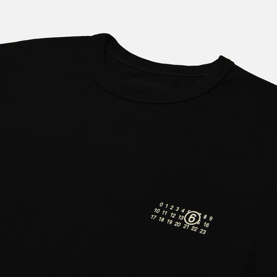 Maison Margiela MM6 Мужская футболка Signature Numbers