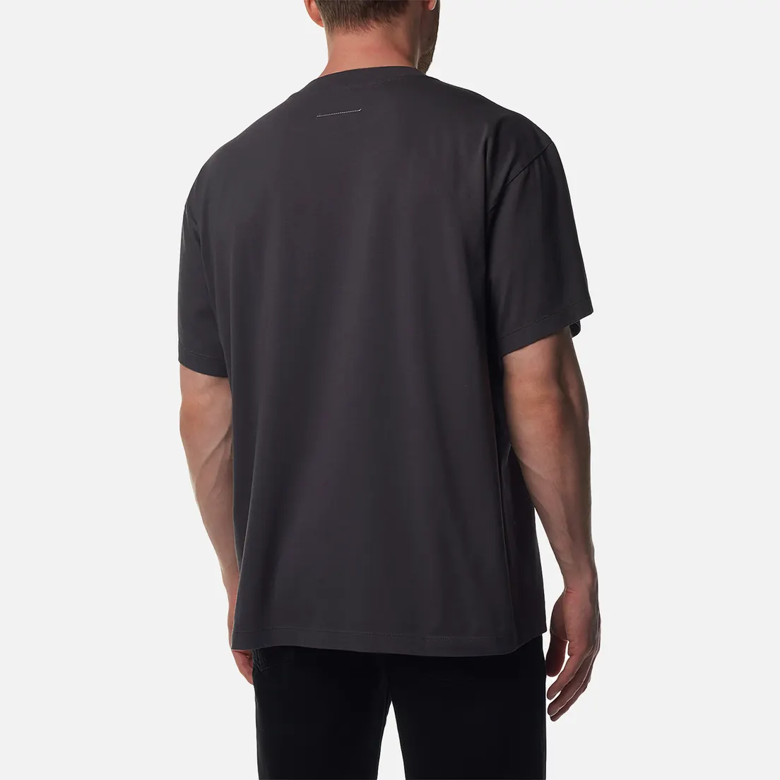 Maison Margiela MM6 Мужская футболка Elongated Numeric Printed