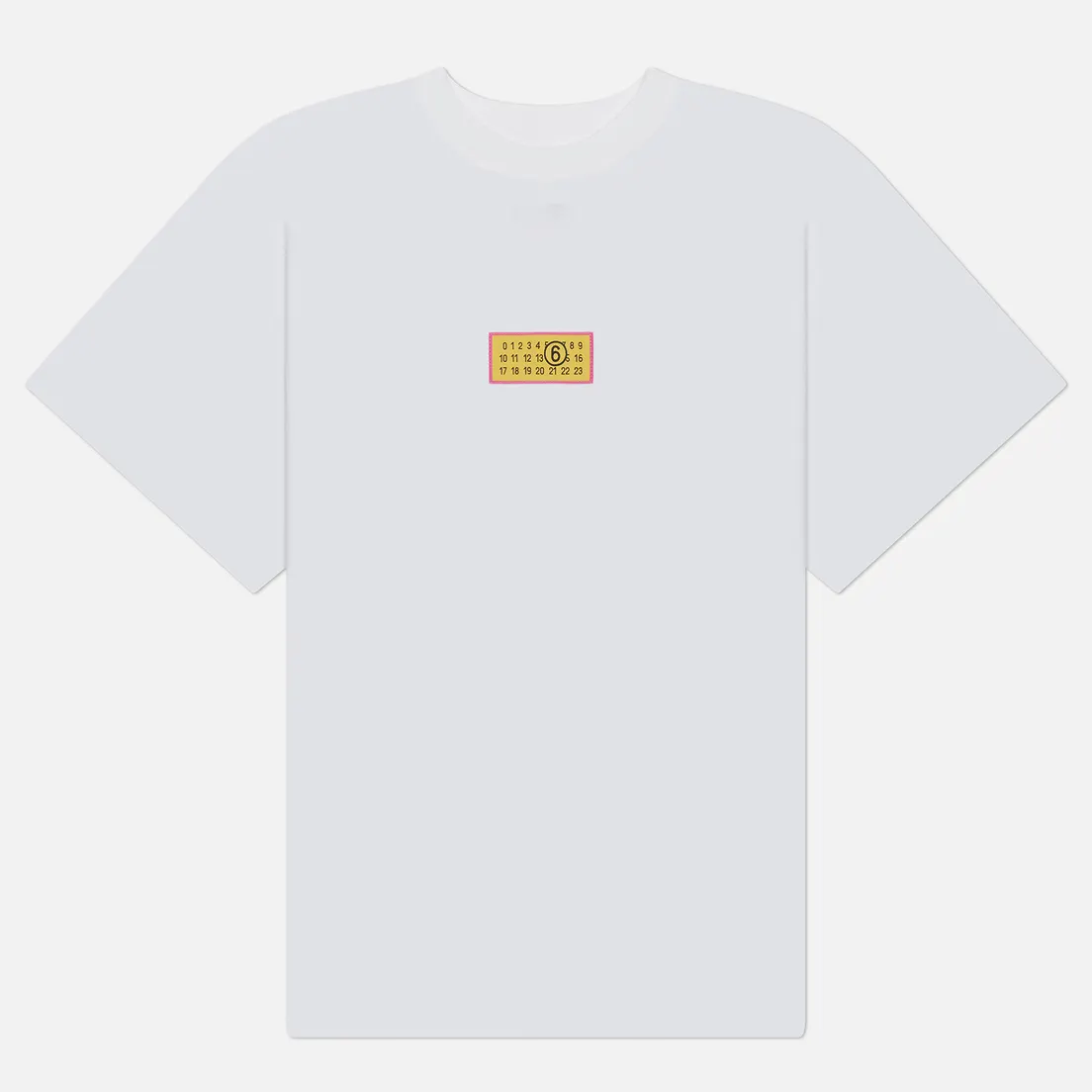 Maison Margiela MM6 Мужская футболка Multicolor Numbers