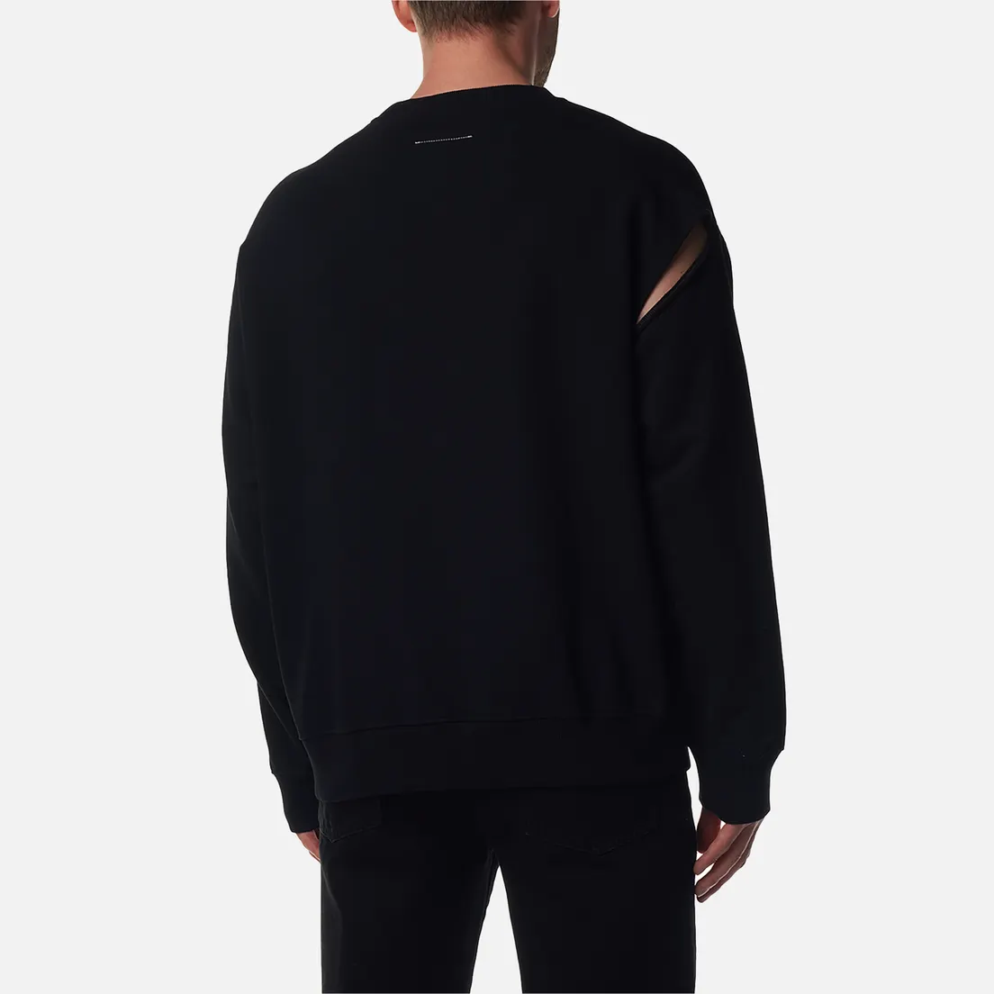 Maison Margiela MM6 Мужская толстовка Discreet Elongated Numeric Printed