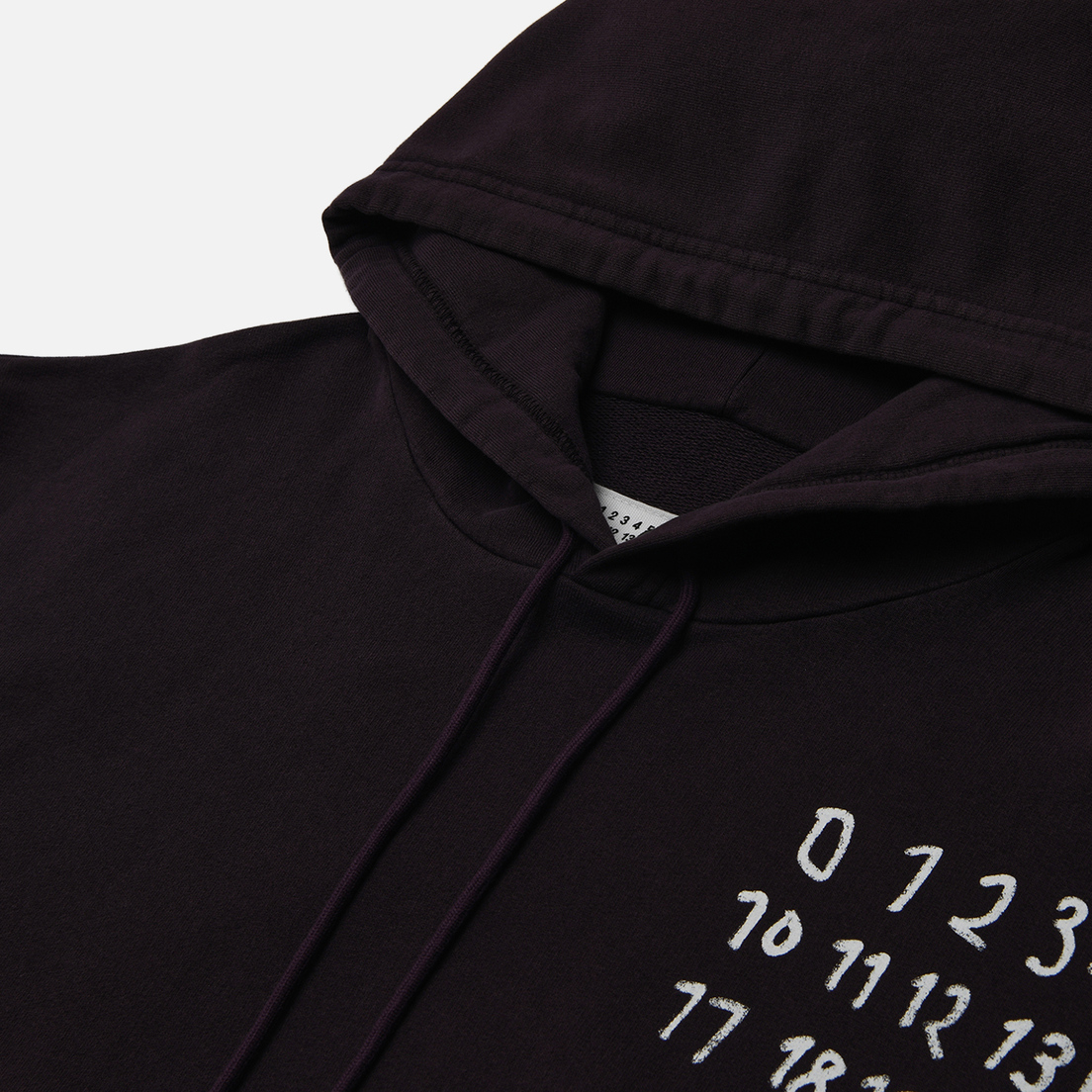 Maison Margiela MM6 Мужская толстовка Numeric Artwork Hoodie