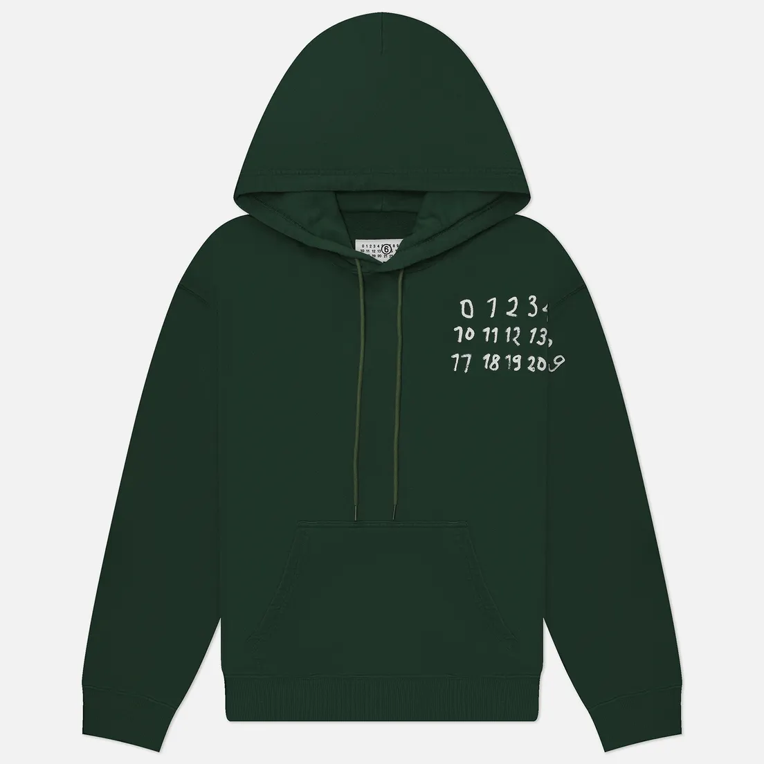 Maison Margiela MM6 Мужская толстовка Numeric Artwork Hoodie