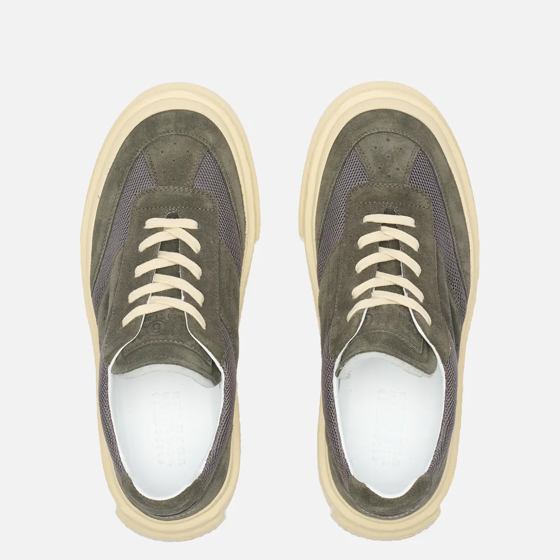 Maison Margiela MM6 Мужские кроссовки Gambetta Leather FW24