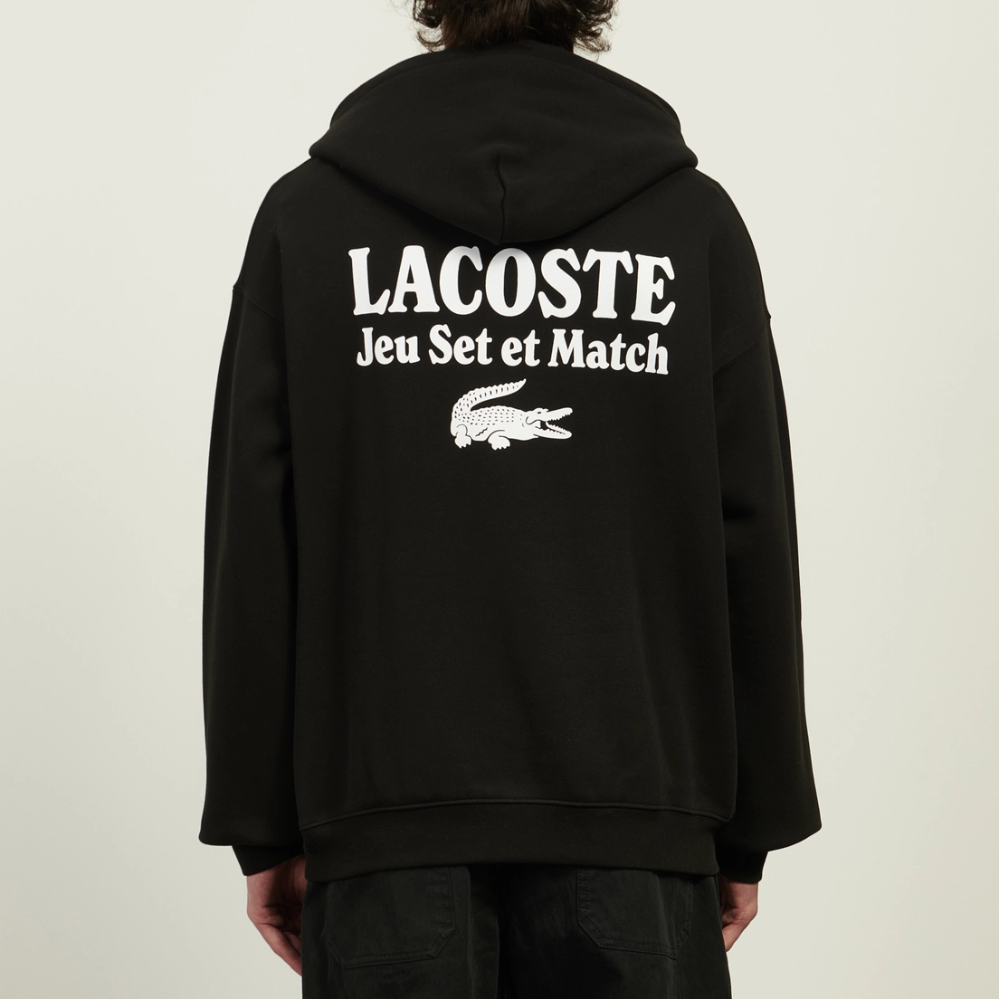 Lacoste Мужская толстовка Multi Print Fleece Hoodie