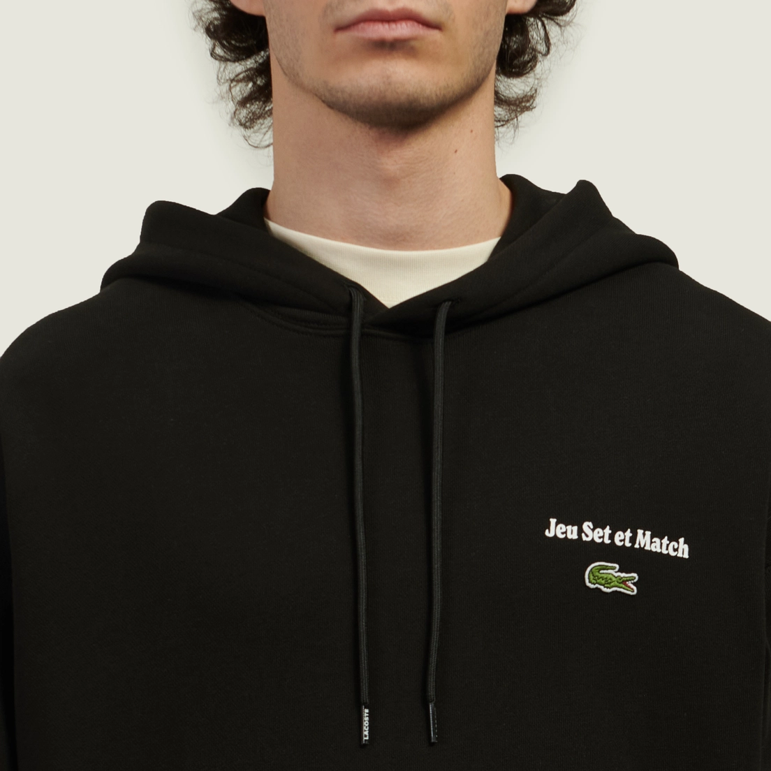 Lacoste Мужская толстовка Multi Print Fleece Hoodie