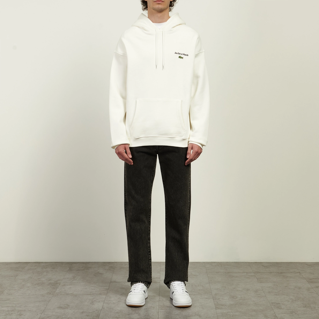 Lacoste Мужская толстовка Multi Print Fleece Hoodie