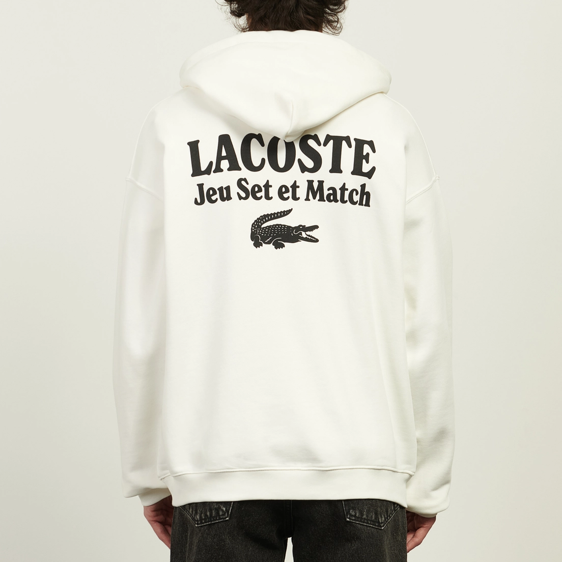 Lacoste Мужская толстовка Multi Print Fleece Hoodie