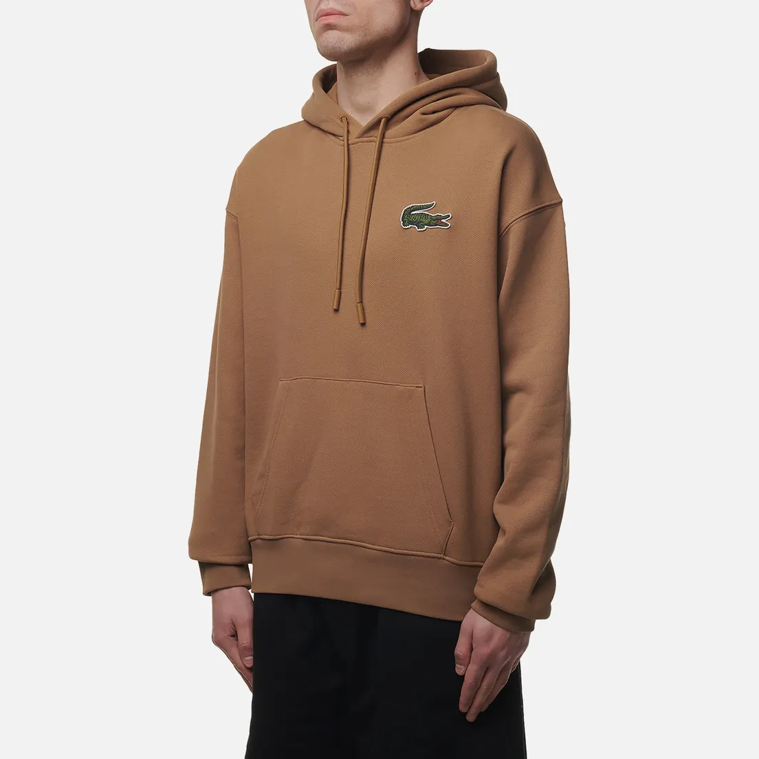 Lacoste Мужская толстовка Loose Fit Hoodie Organic Cotton