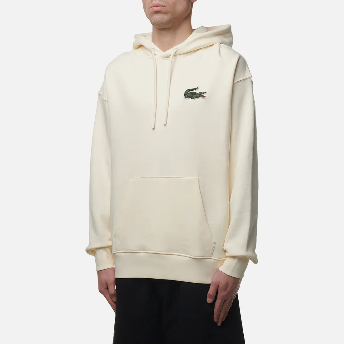 Lacoste Мужская толстовка Loose Fit Hoodie Organic Cotton