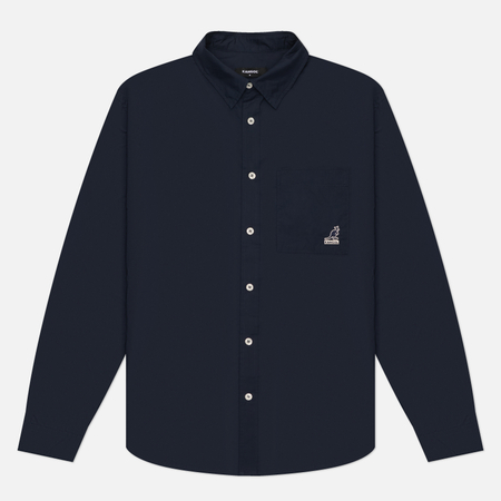 Мужская рубашка Kangol Essential Solid, цвет синий, размер M