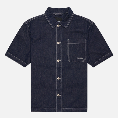 Мужская рубашка Kangol Lead Denim, цвет синий, размер M