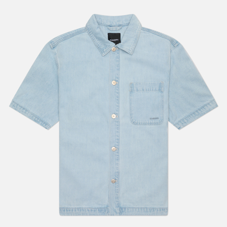 Мужская рубашка Kangol Lead Denim, цвет голубой, размер M