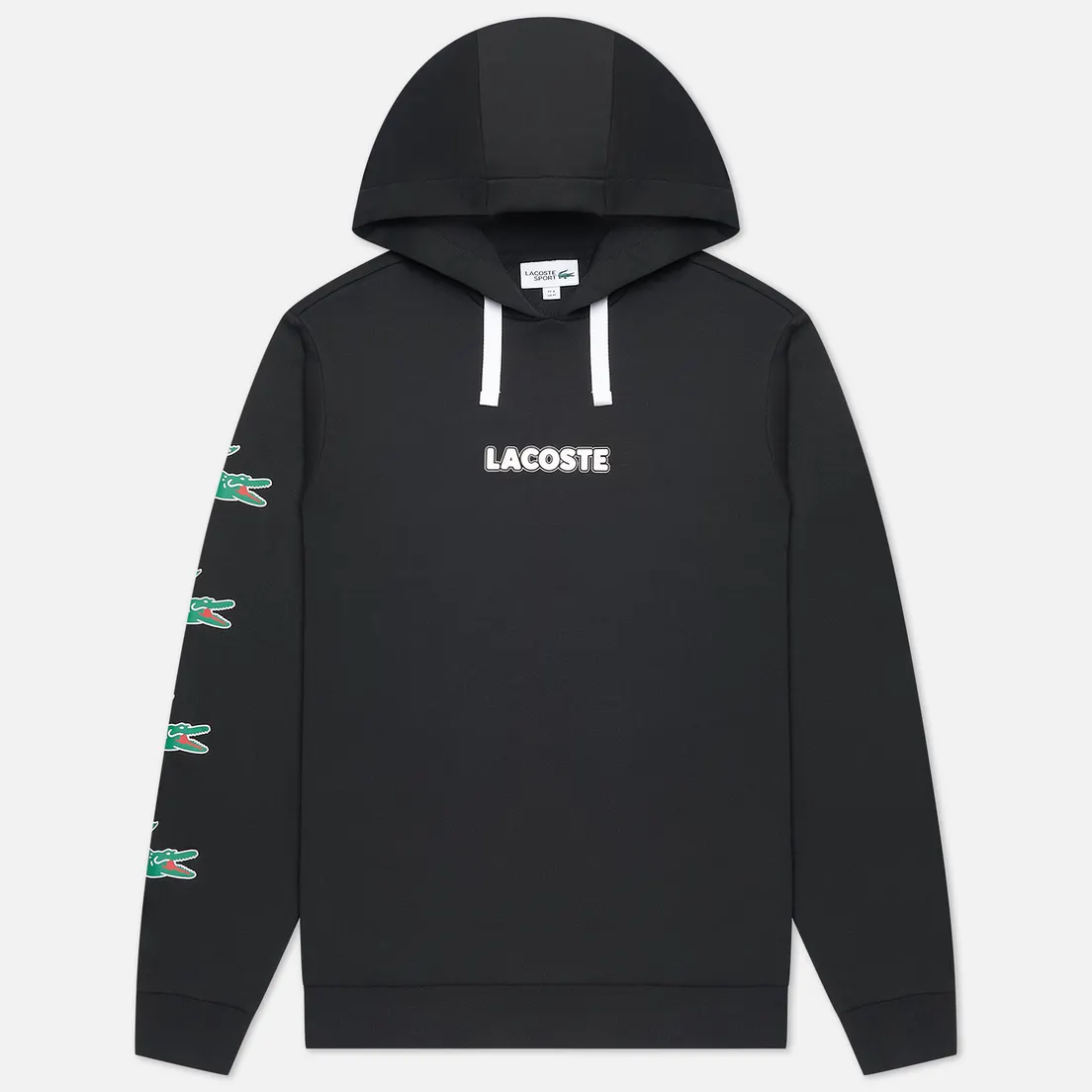 Lacoste Мужская толстовка Sport Crocodile Print Hoodie