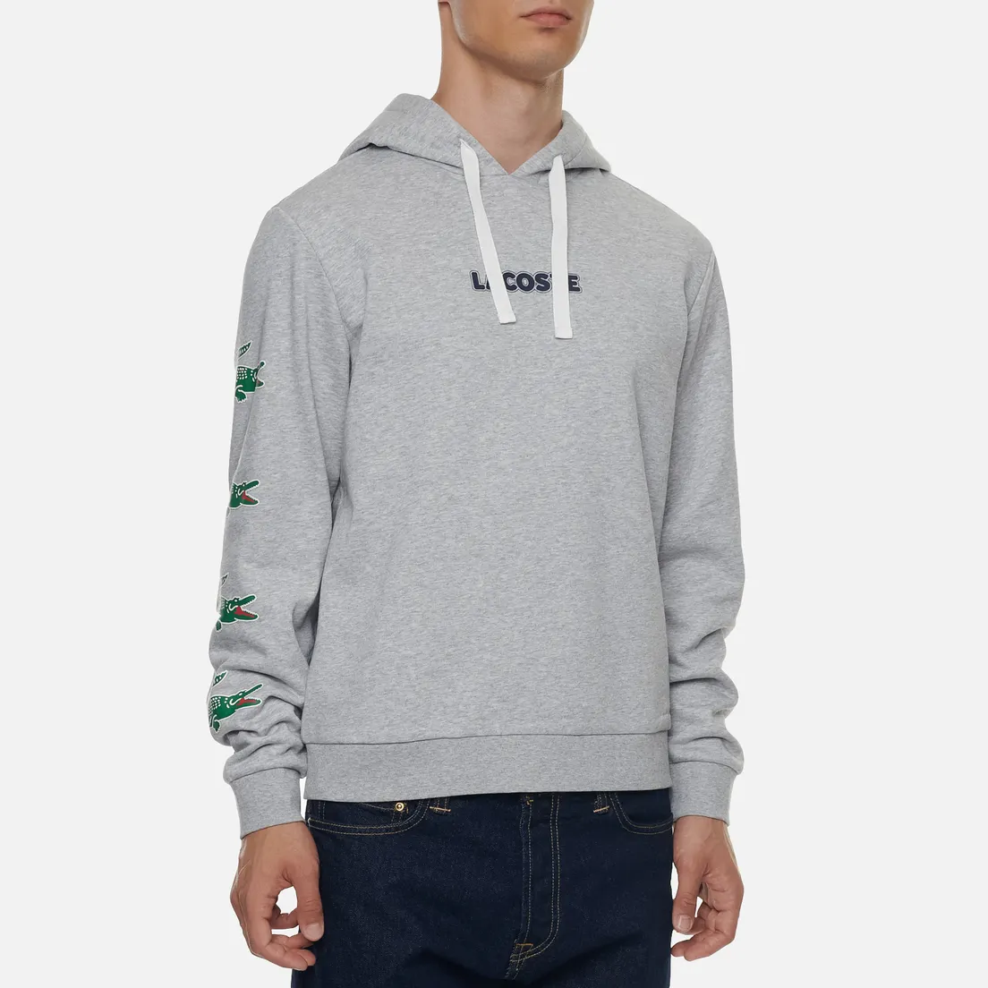 Lacoste Мужская толстовка Sport Crocodile Print Hoodie