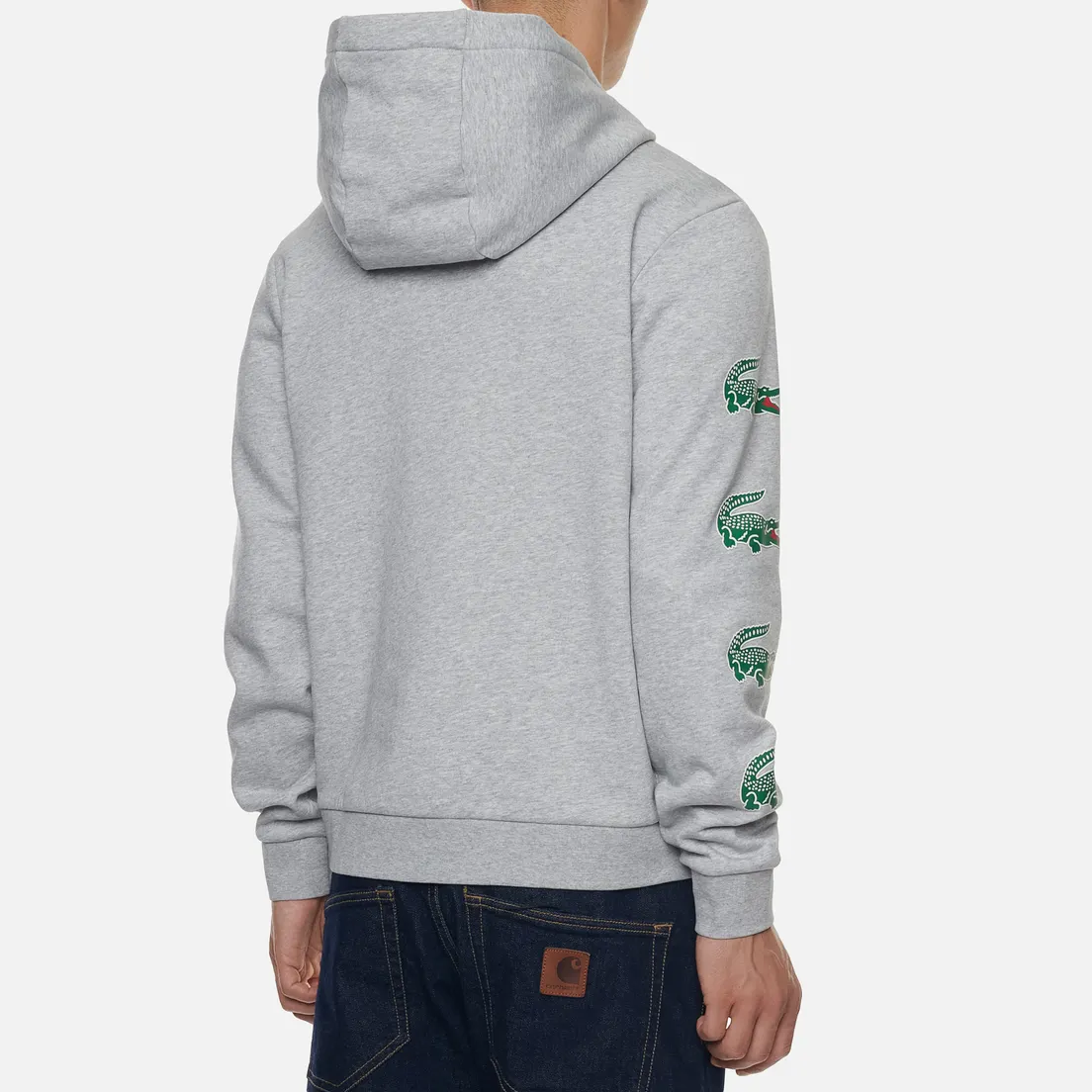 Lacoste Мужская толстовка Sport Crocodile Print Hoodie