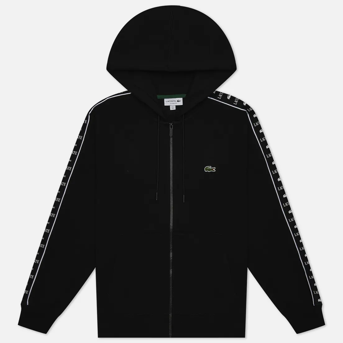 Lacoste Мужская толстовка Core Brushed Fleece Zip-Up Hoodie