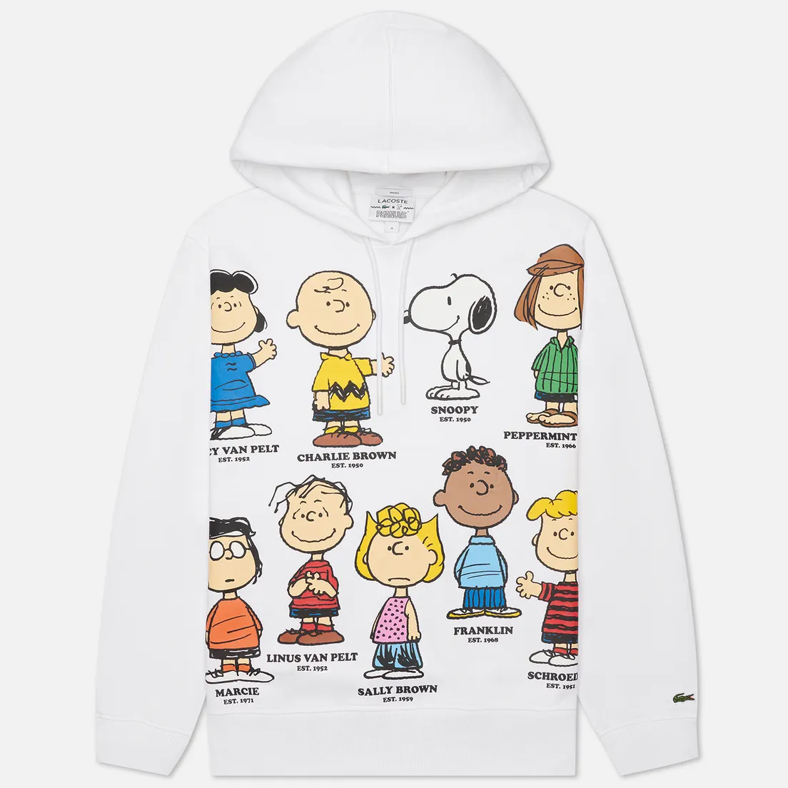 Lacoste Мужская толстовка x Peanuts Organic Cotton Hoodie