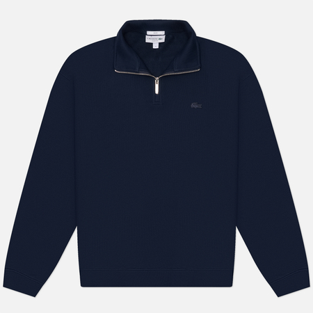 Мужская толстовка Lacoste Heavy Fleece, цвет синий, размер S
