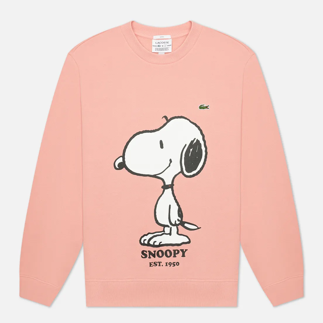 Lacoste Мужская толстовка x Peanuts Organic Cotton Crew