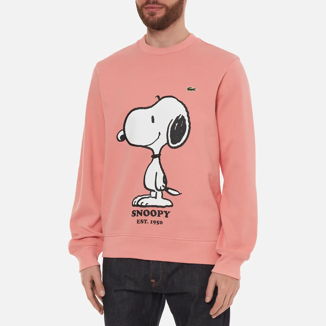 Lacoste Мужская толстовка x Peanuts Organic Cotton Crew