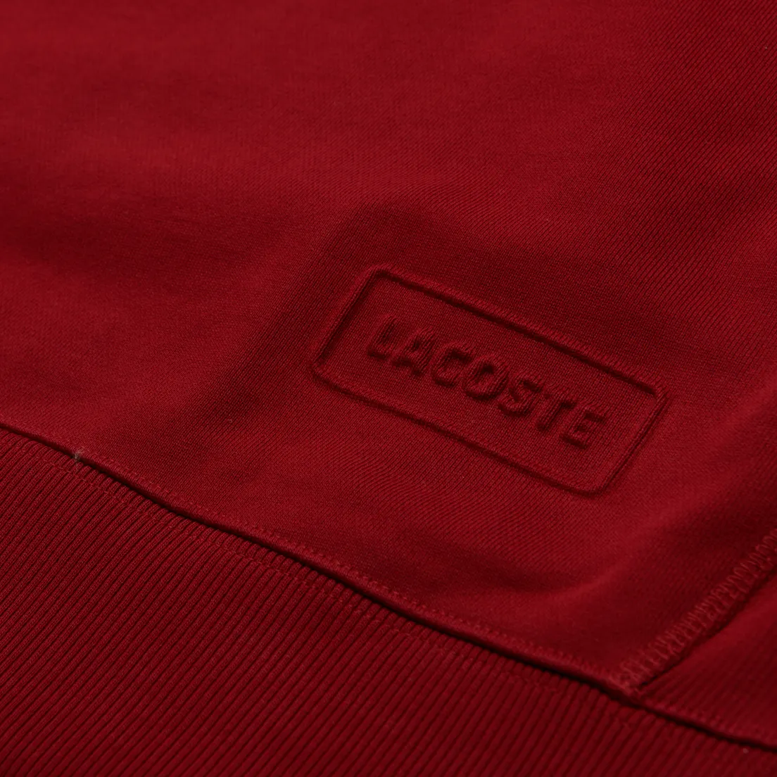 Lacoste Мужская толстовка Live Loose Fit Cotton Hoodie