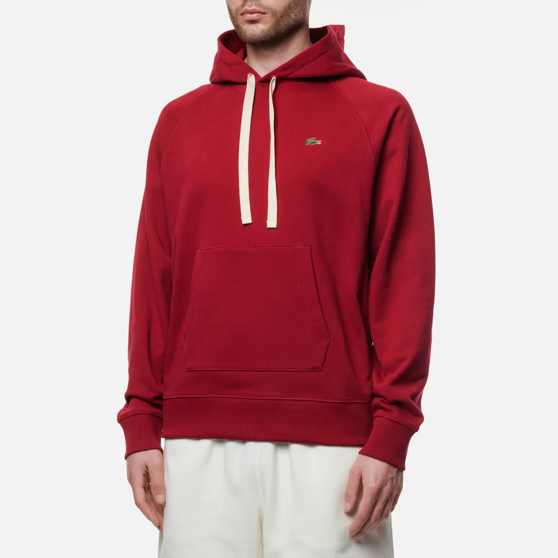Lacoste Мужская толстовка Live Loose Fit Cotton Hoodie