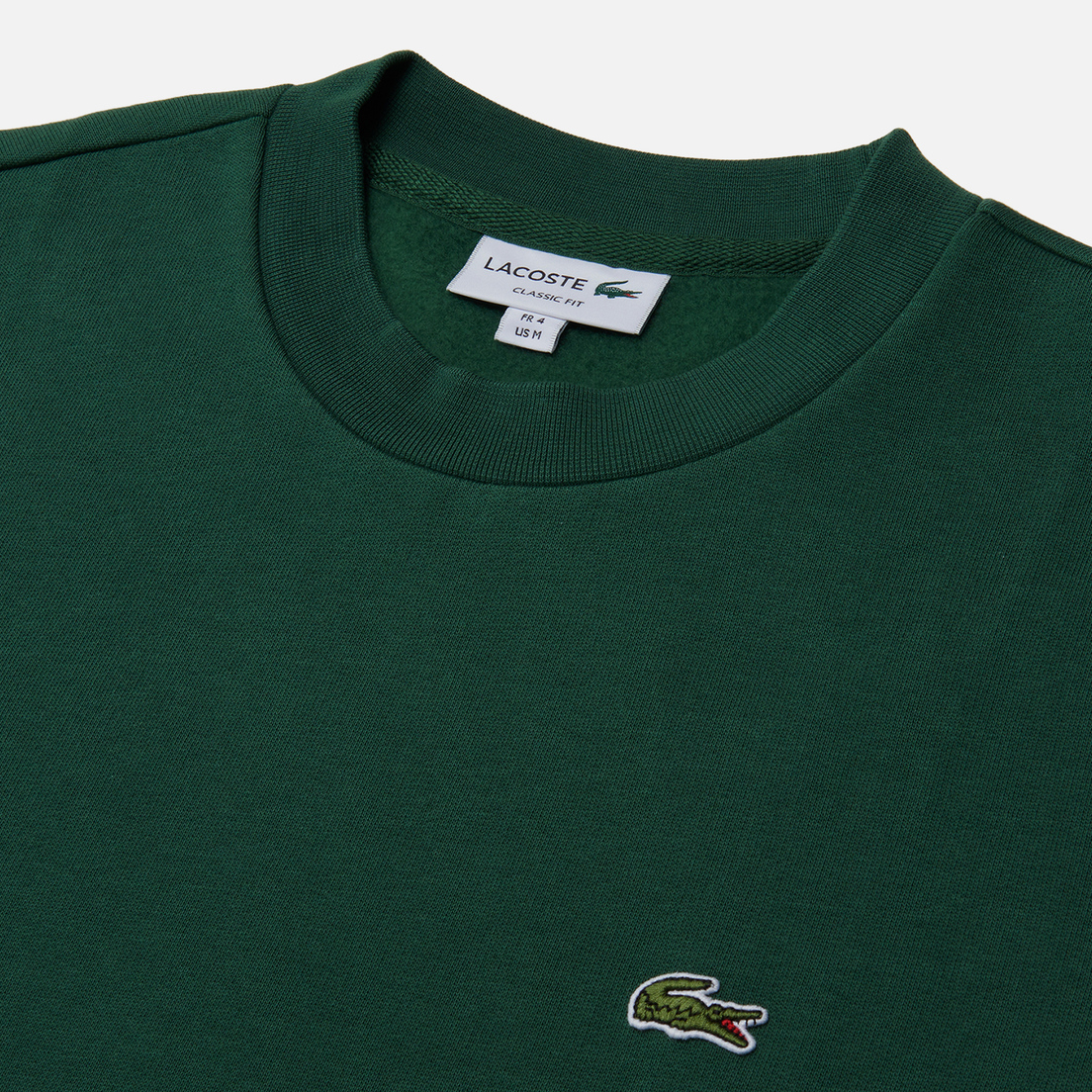Lacoste Мужская толстовка Brushed Fleece Crew Neck