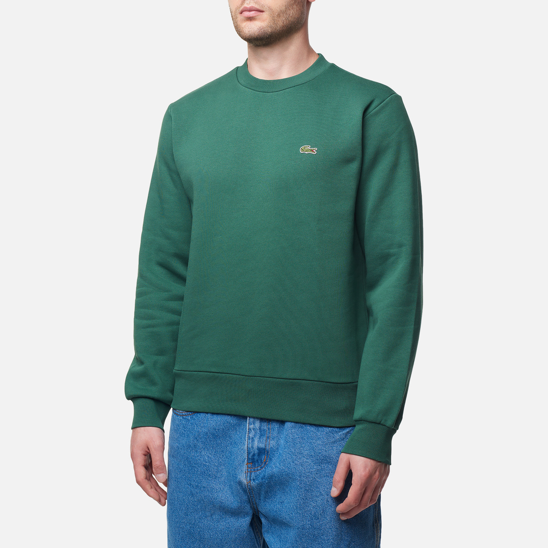Lacoste Мужская толстовка Brushed Fleece Crew Neck