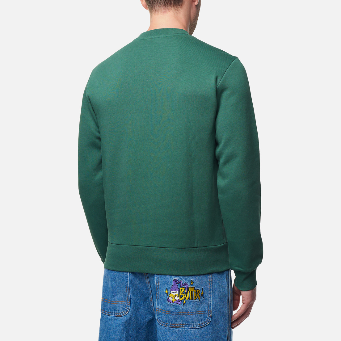 Lacoste Мужская толстовка Brushed Fleece Crew Neck