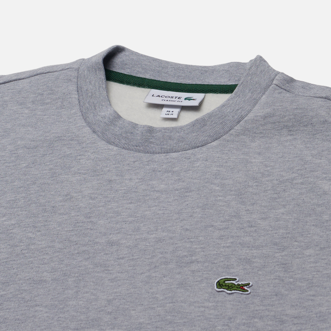 Lacoste Мужская толстовка Brushed Fleece Crew Neck