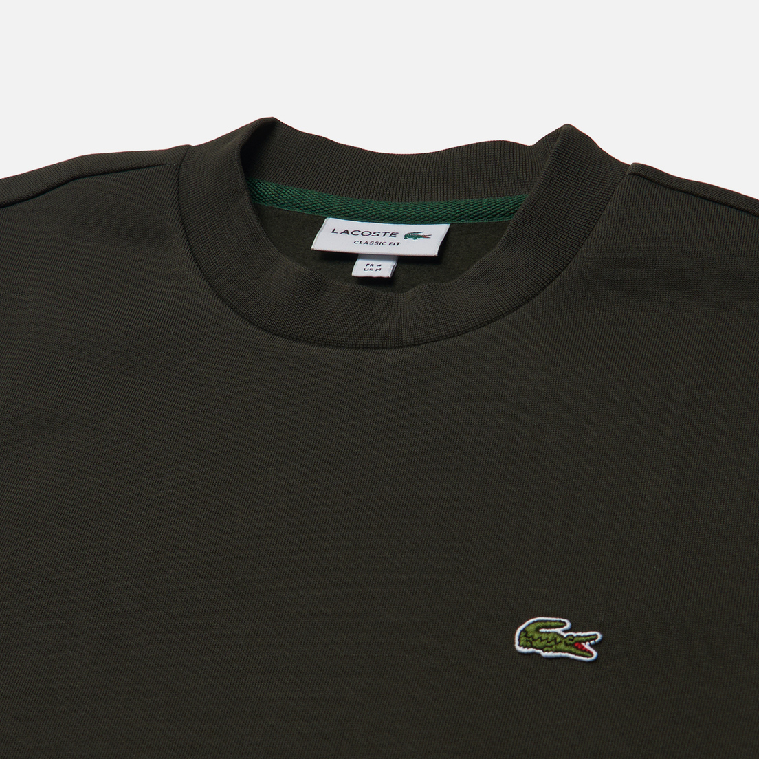 Lacoste basic crew neck sweatshirt sale