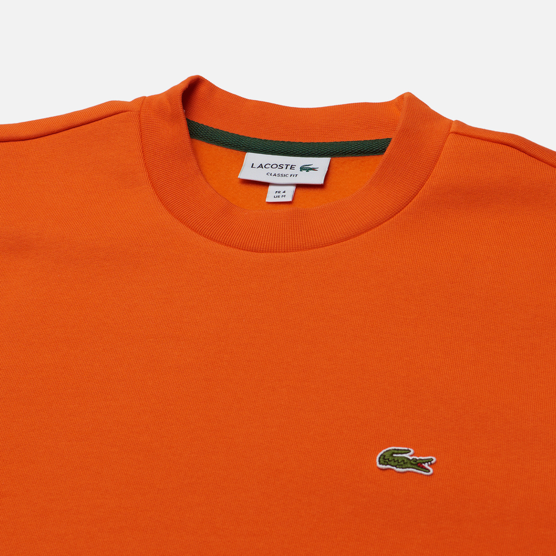 Lacoste Мужская толстовка Brushed Fleece Crew Neck