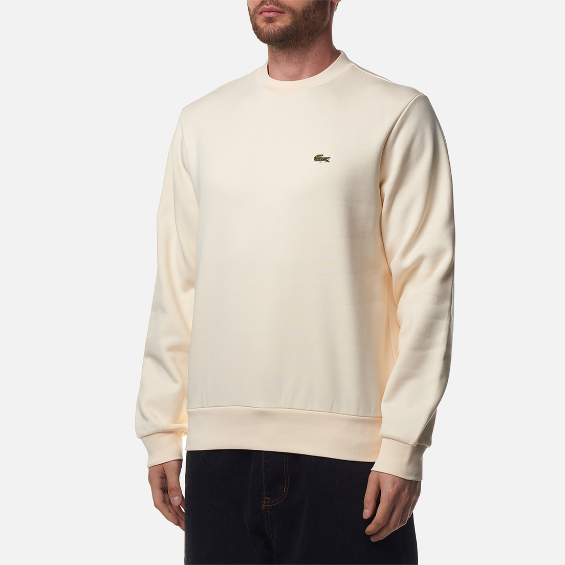 Lacoste Мужская толстовка Brushed Fleece Crew Neck