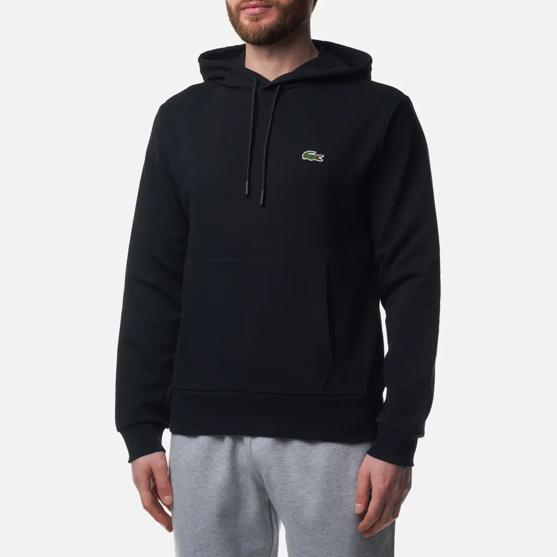 Lacoste Мужская толстовка Organic Cotton Hoodie Classic Fit