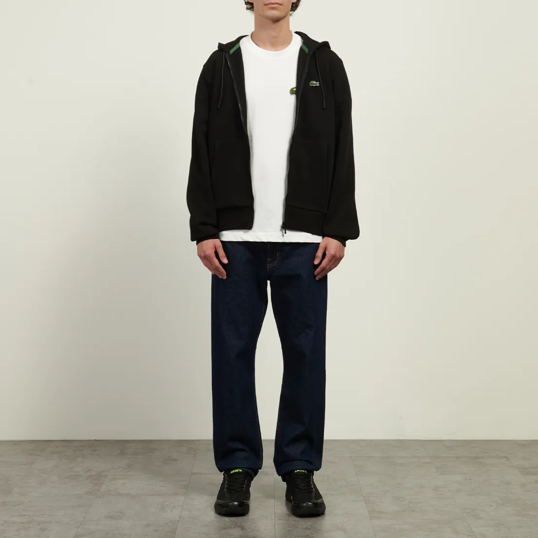 Lacoste Мужская толстовка Organic Cotton Full Zip Hoodie