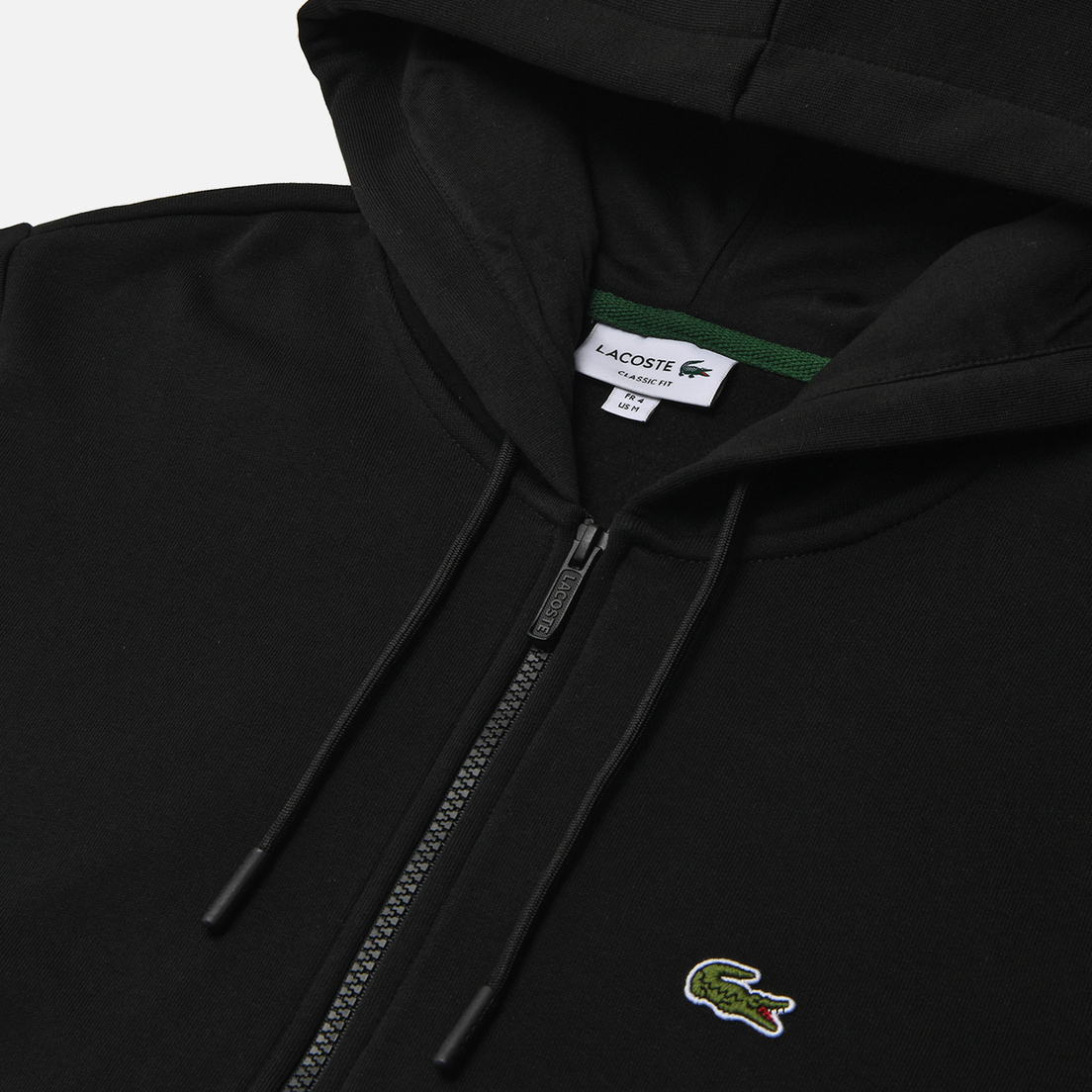 Lacoste Мужская толстовка Organic Cotton Full Zip Hoodie