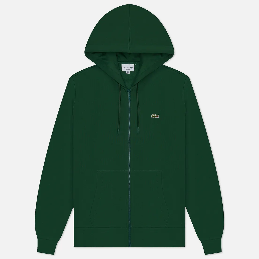 Lacoste Мужская толстовка Organic Cotton Full Zip Hoodie