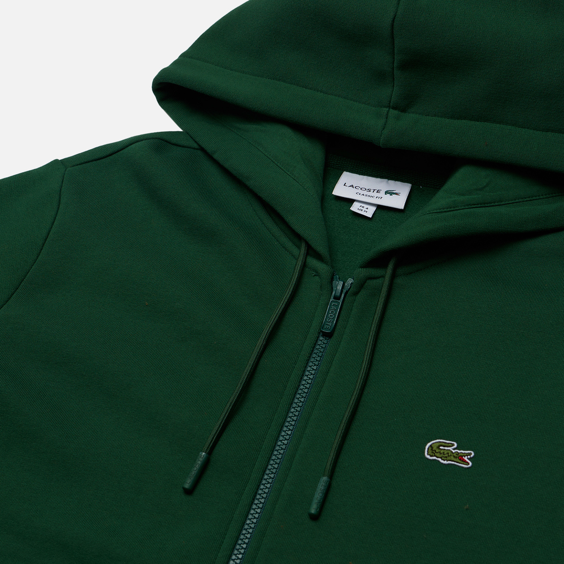 Lacoste Мужская толстовка Organic Cotton Full Zip Hoodie