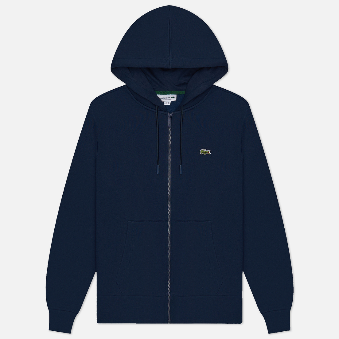 Lacoste Мужская толстовка Organic Cotton Full Zip Hoodie