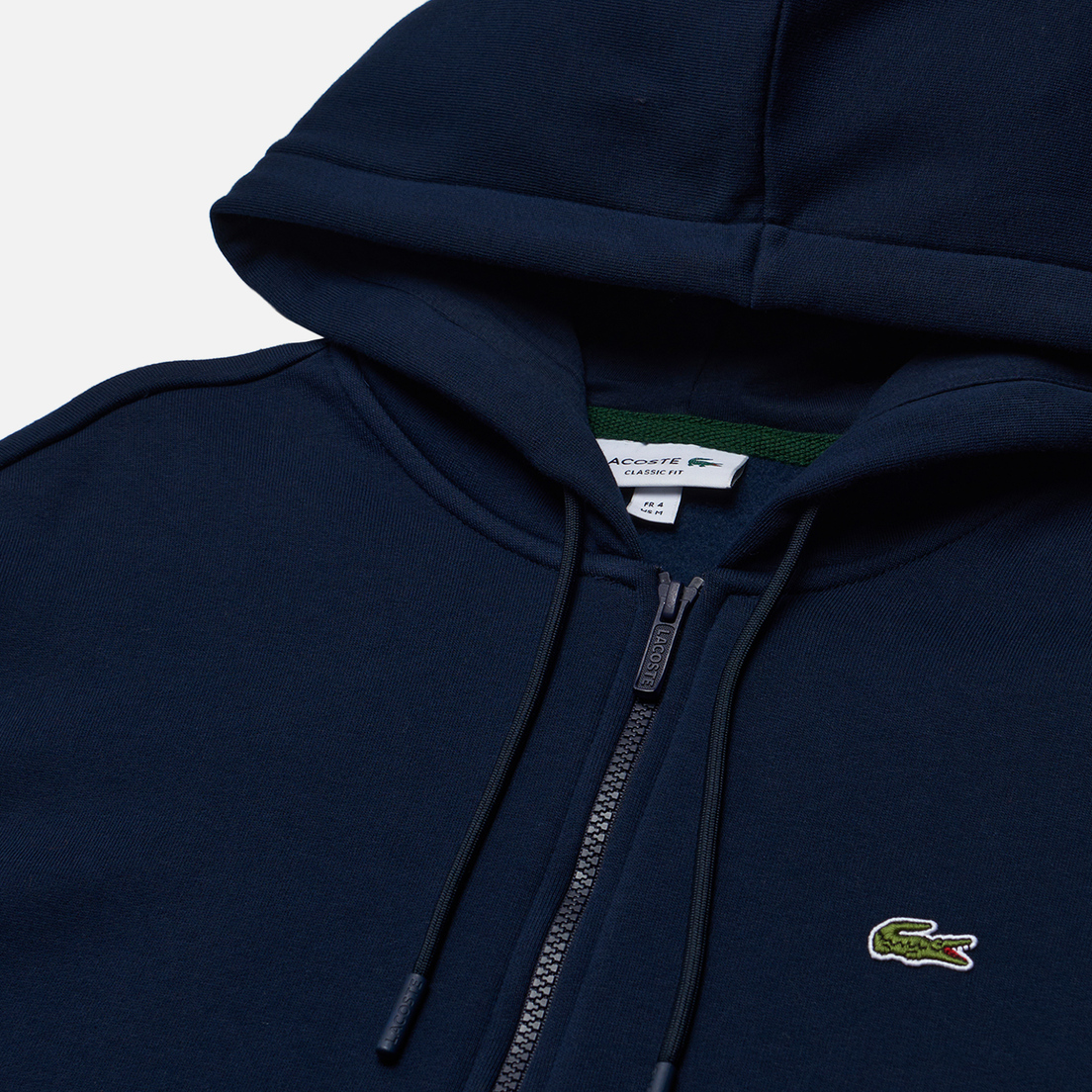 Lacoste Мужская толстовка Organic Cotton Full Zip Hoodie