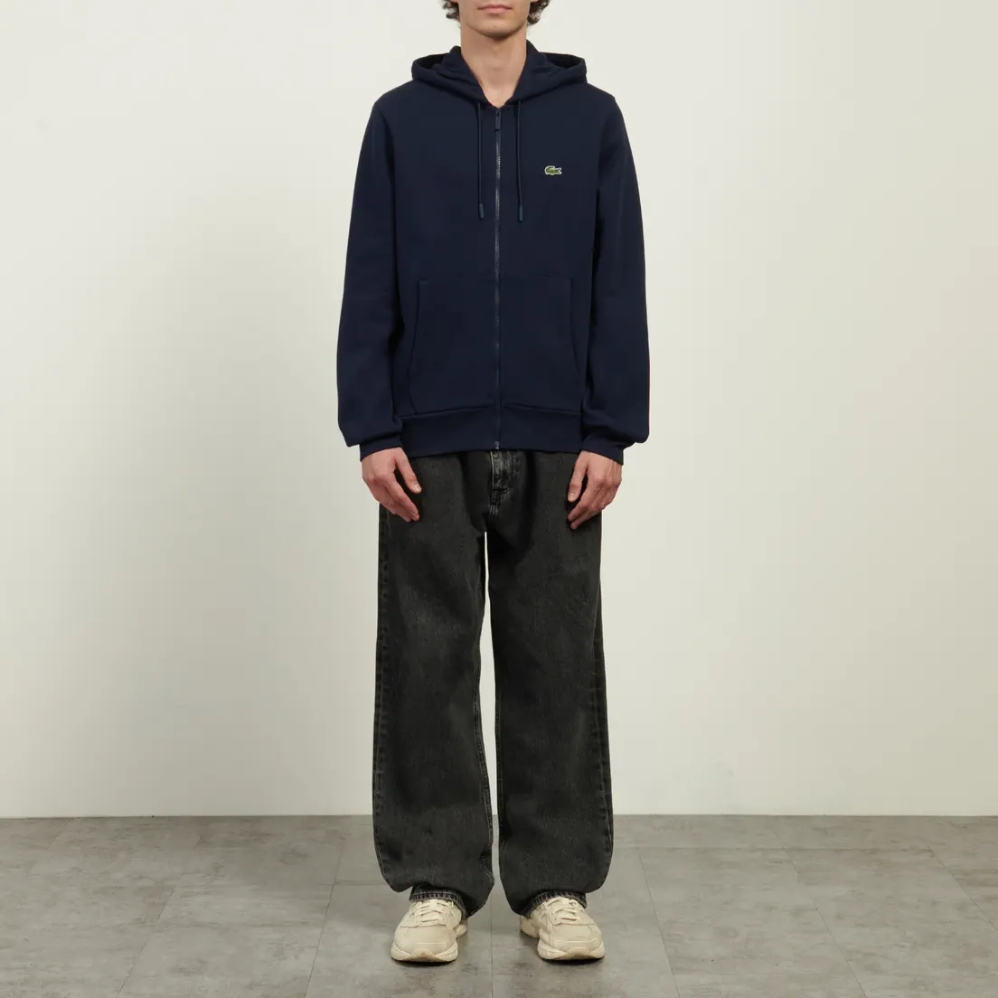 Lacoste Мужская толстовка Organic Cotton Full Zip Hoodie