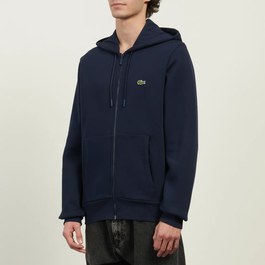 Lacoste Мужская толстовка Organic Cotton Full Zip Hoodie