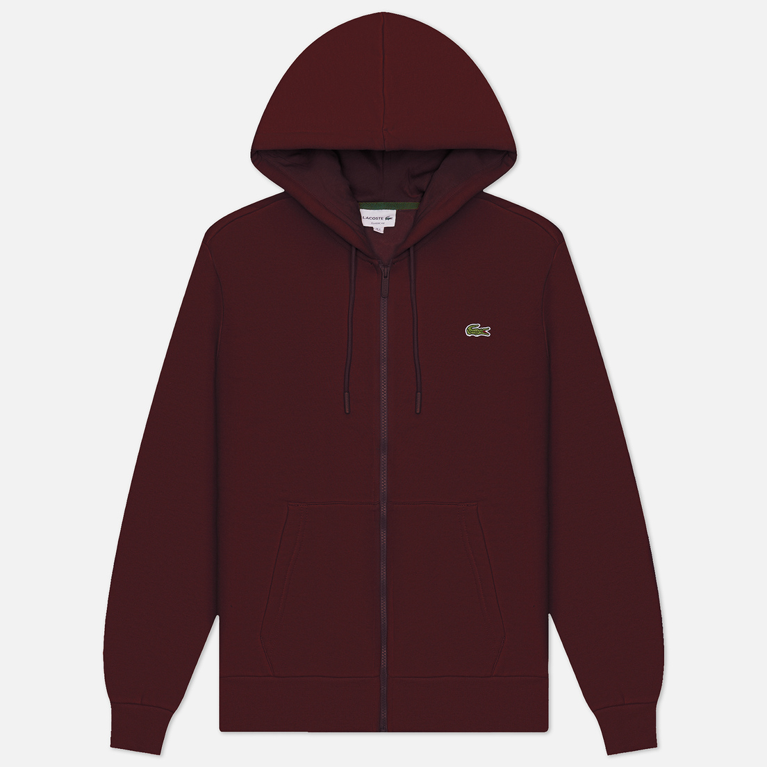 Lacoste Мужская толстовка Organic Cotton Full Zip Hoodie