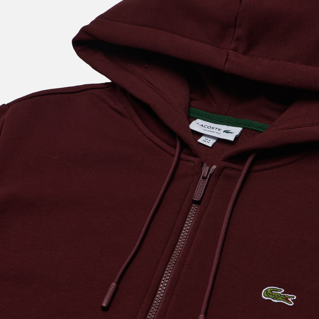 Lacoste Мужская толстовка Organic Cotton Full Zip Hoodie