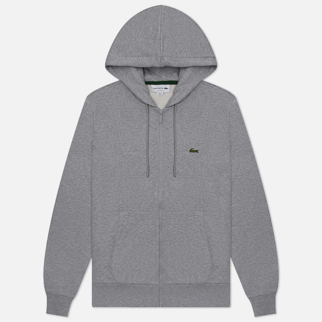 Lacoste Мужская толстовка Organic Cotton Full Zip Hoodie