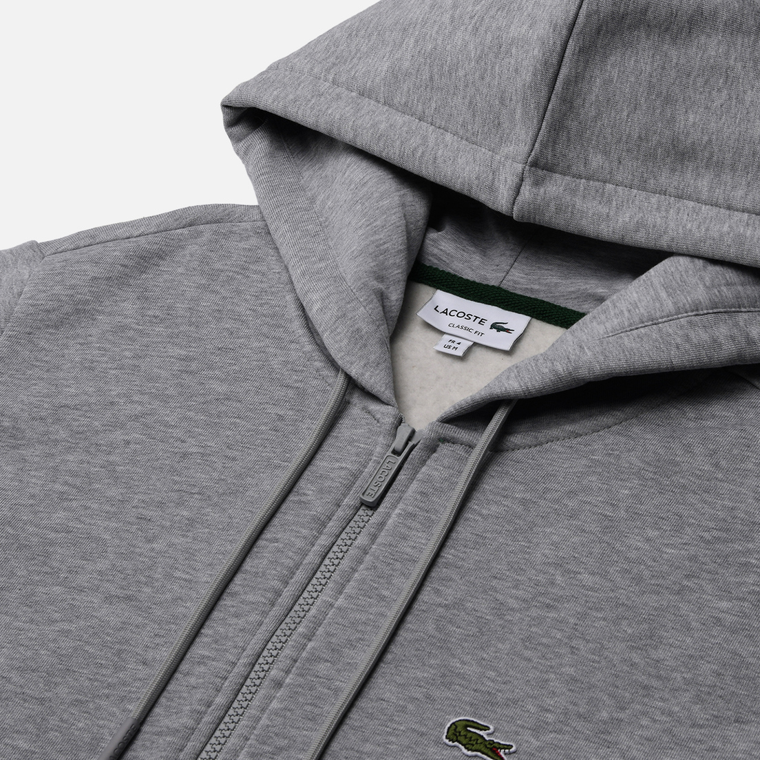 Lacoste Мужская толстовка Organic Cotton Full Zip Hoodie