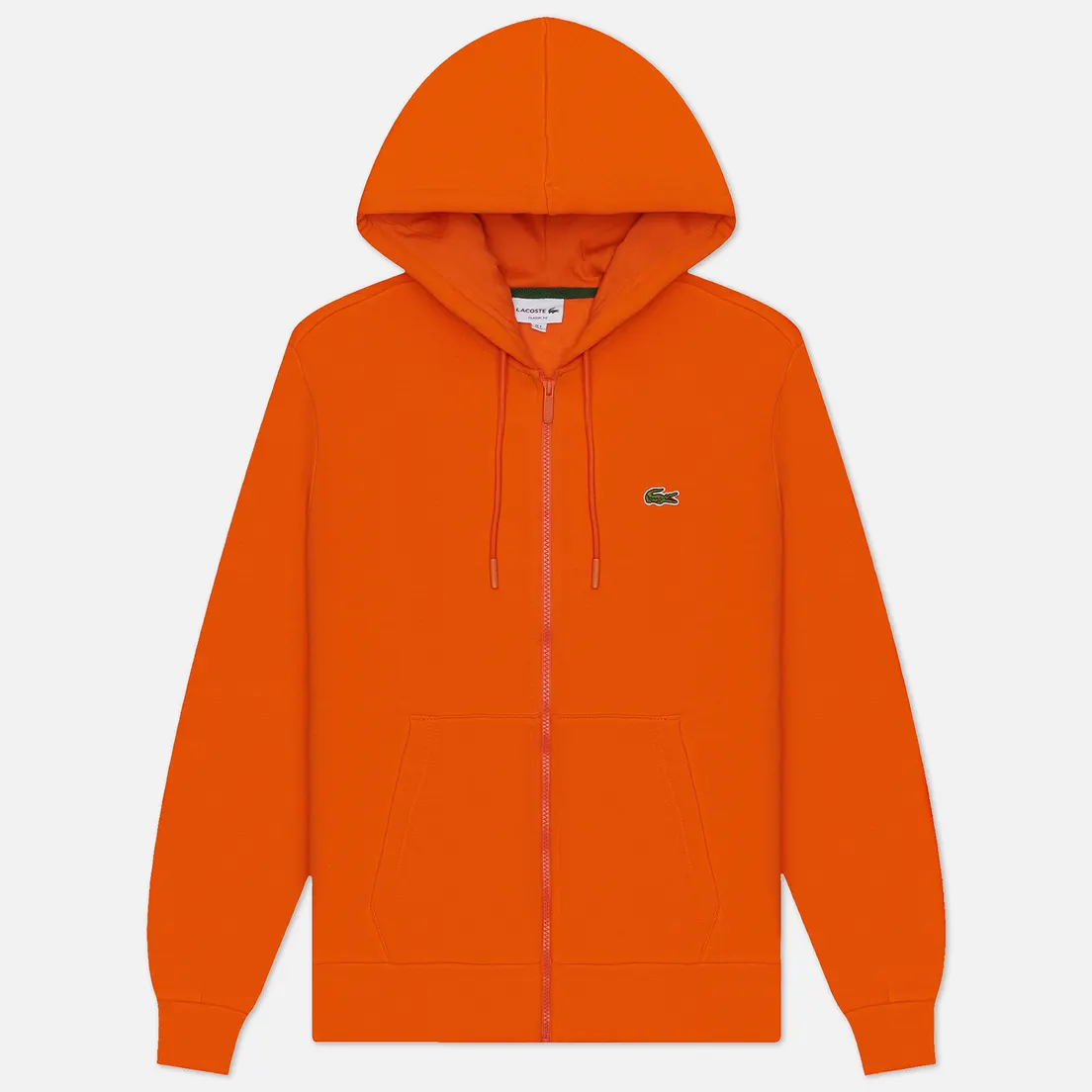 Lacoste Мужская толстовка Organic Cotton Full Zip Hoodie