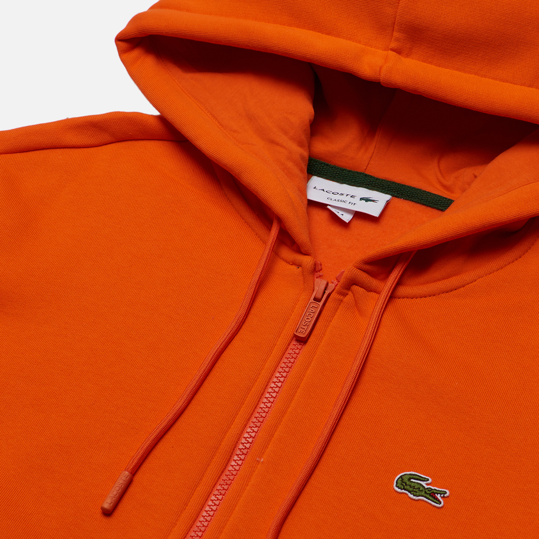 Lacoste Мужская толстовка Organic Cotton Full Zip Hoodie