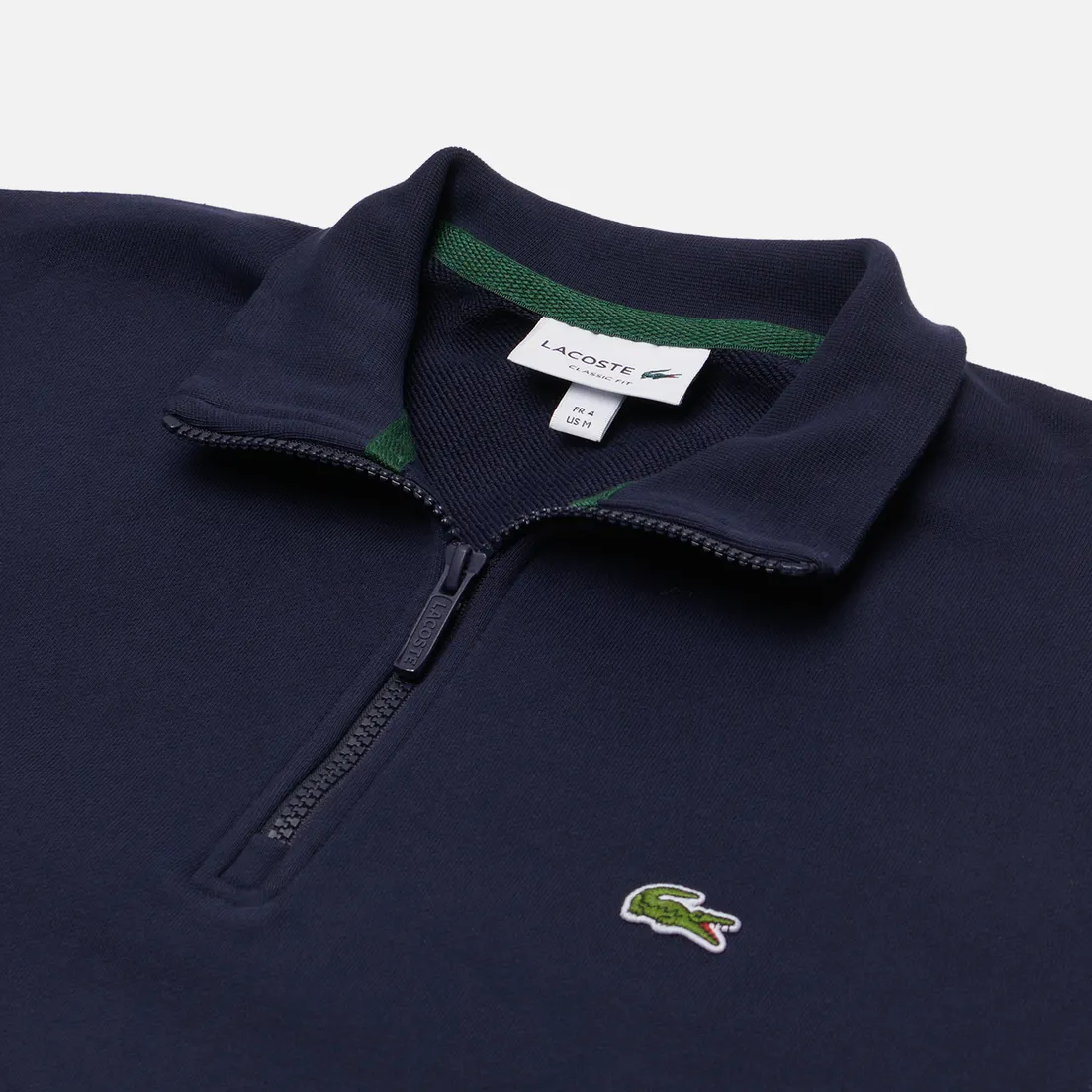 Lacoste Мужская толстовка High Neck Zip-Up Fleece